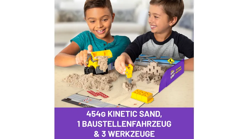 Spin Master - Kinetic Sand Baustellen Set