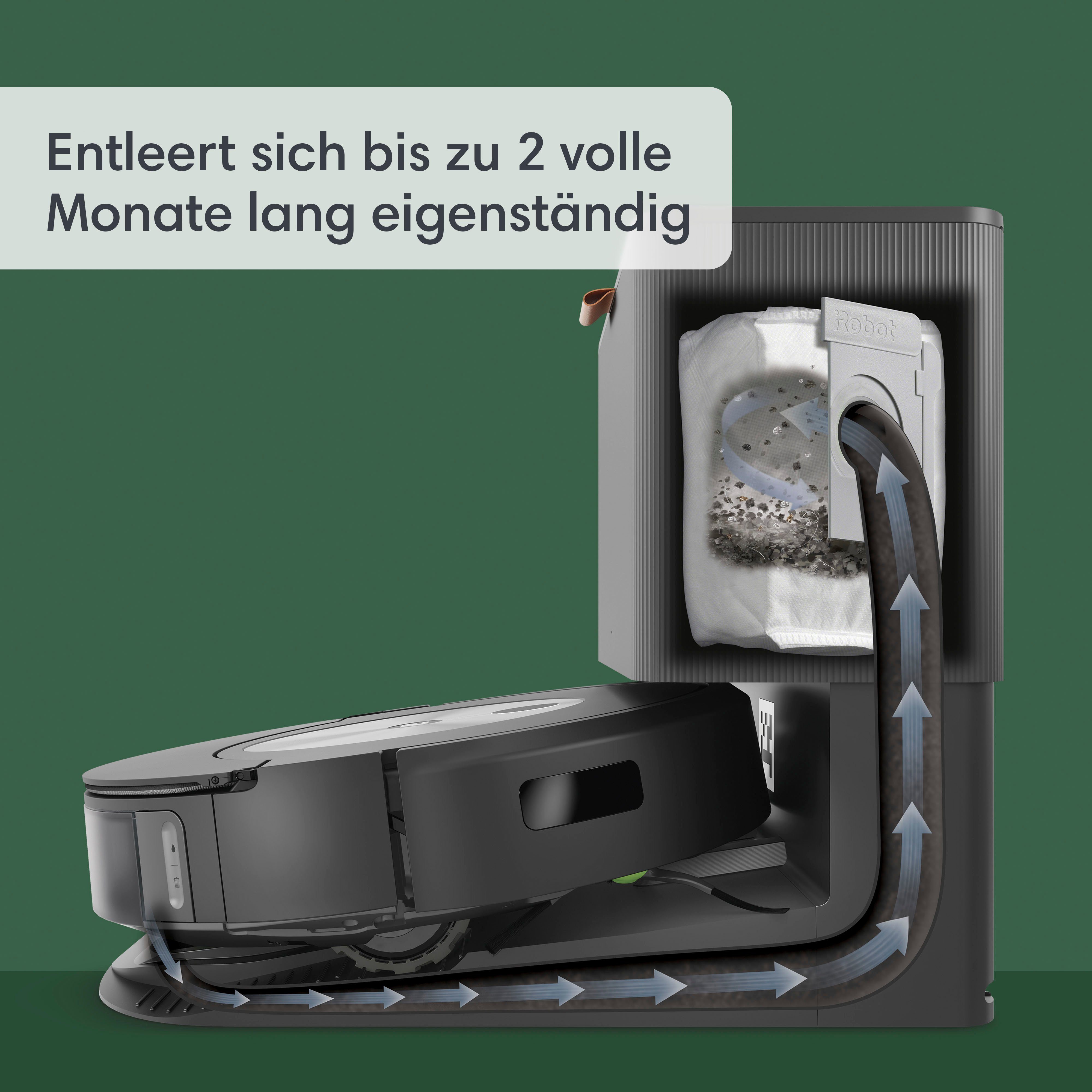 iRobot Saugroboter Roomba Combo j7+ (c755840) mit autom. Absaugstation, Saug- und Wischroboter