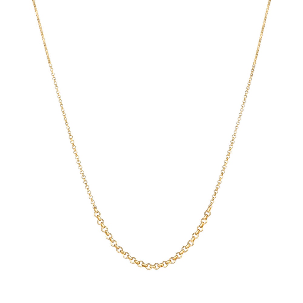 Elli Elli Collier Cours de chaîne de pois pour dames Mélange de base en argent sterlin Bijoux