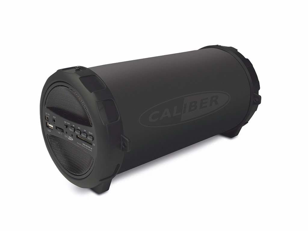 HPG407BT WLAN-Lautsprecher mit FM, USB und Batterie - Schwarz
