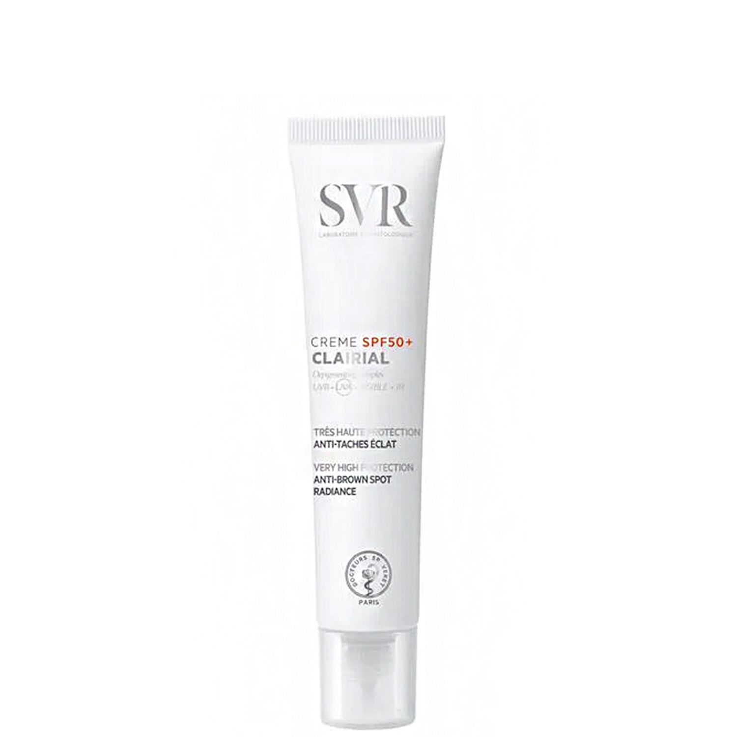 SVR Clairial SPF50+ Crème Anti-Tâches Eclat - Très Haute Protection Solaires 40 ml