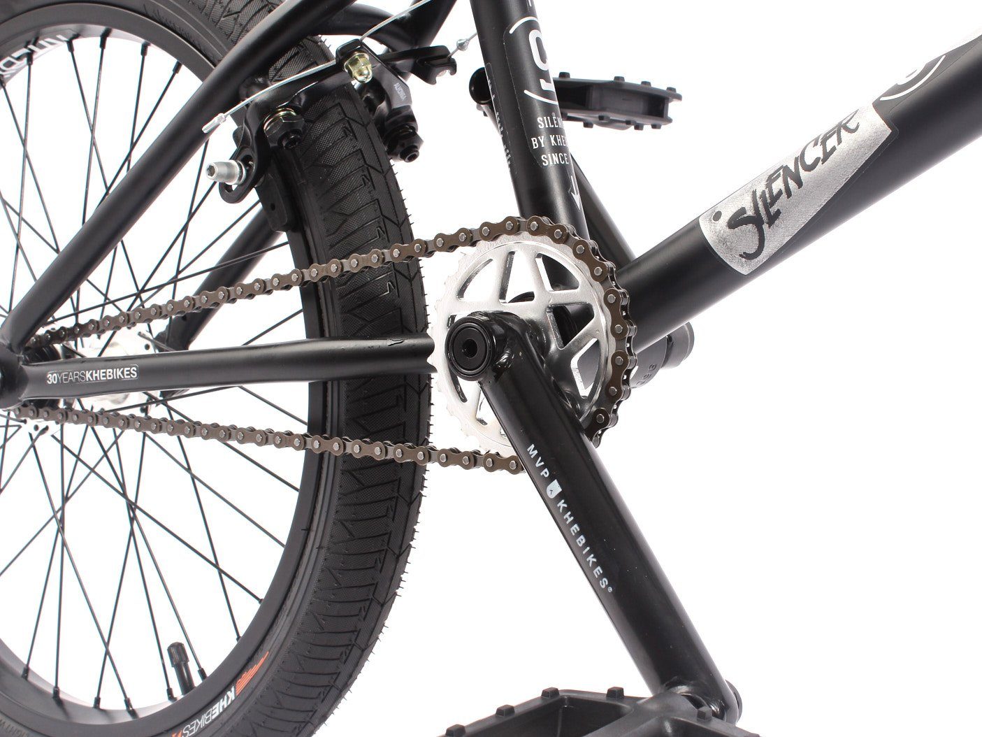 KHEbikes BMX-Rad SILENCER LT, 20 Zoll, 9.9kg, 360° AFFIX Rotor