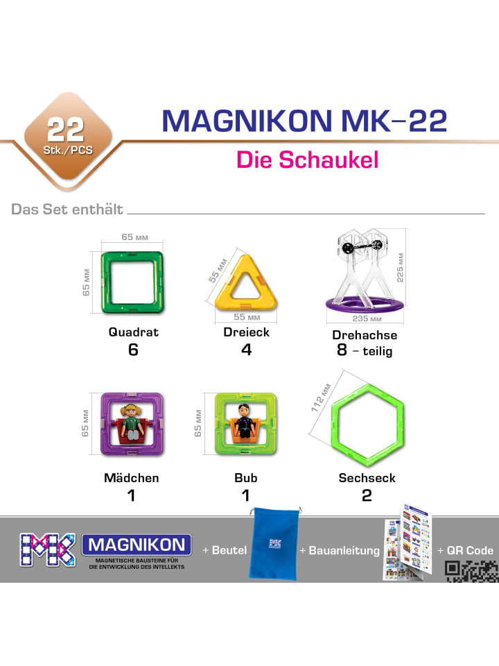 MAGNIKON Magnetische Bausteine 
