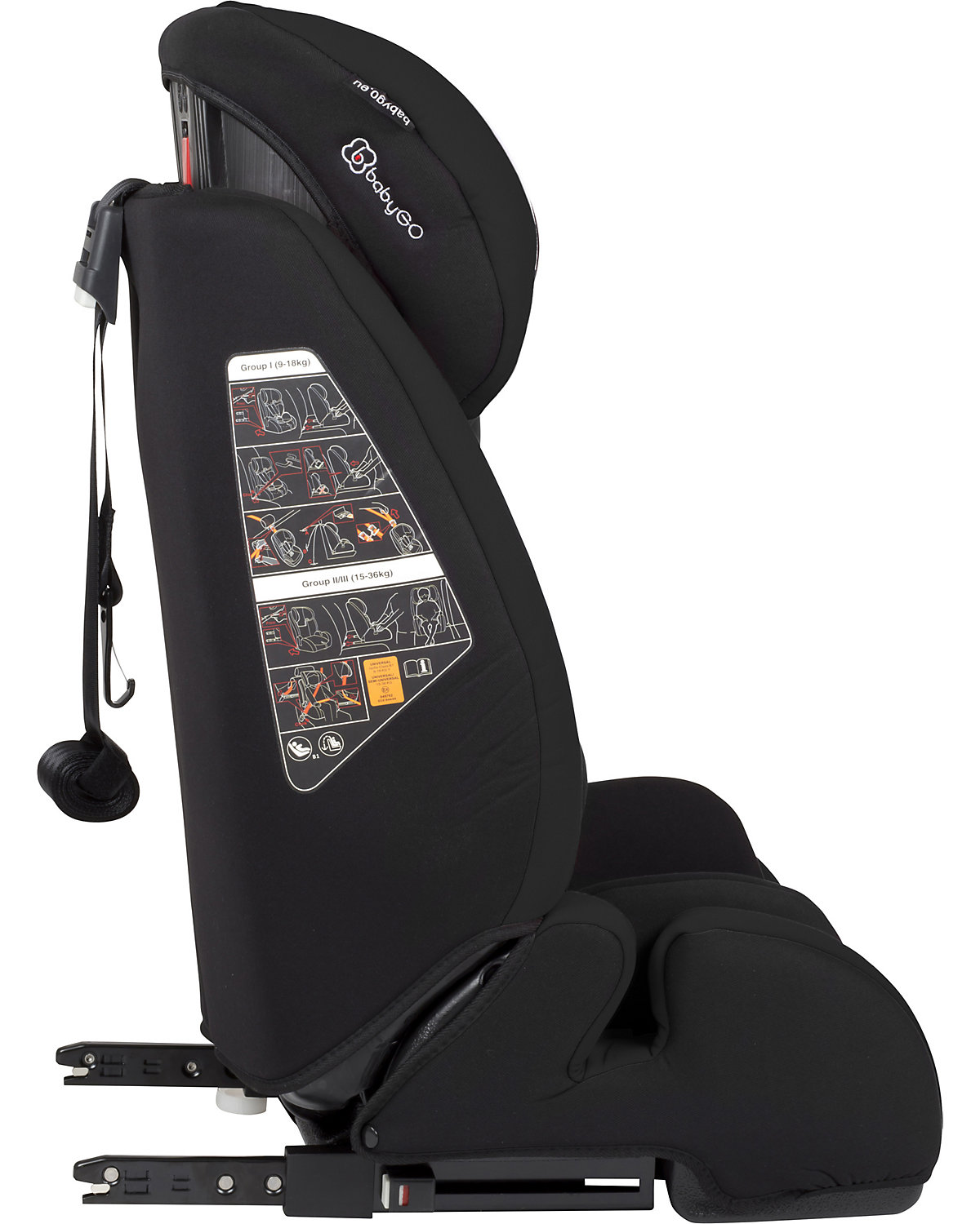 Auto-Kindersitz Freefix, schwarz