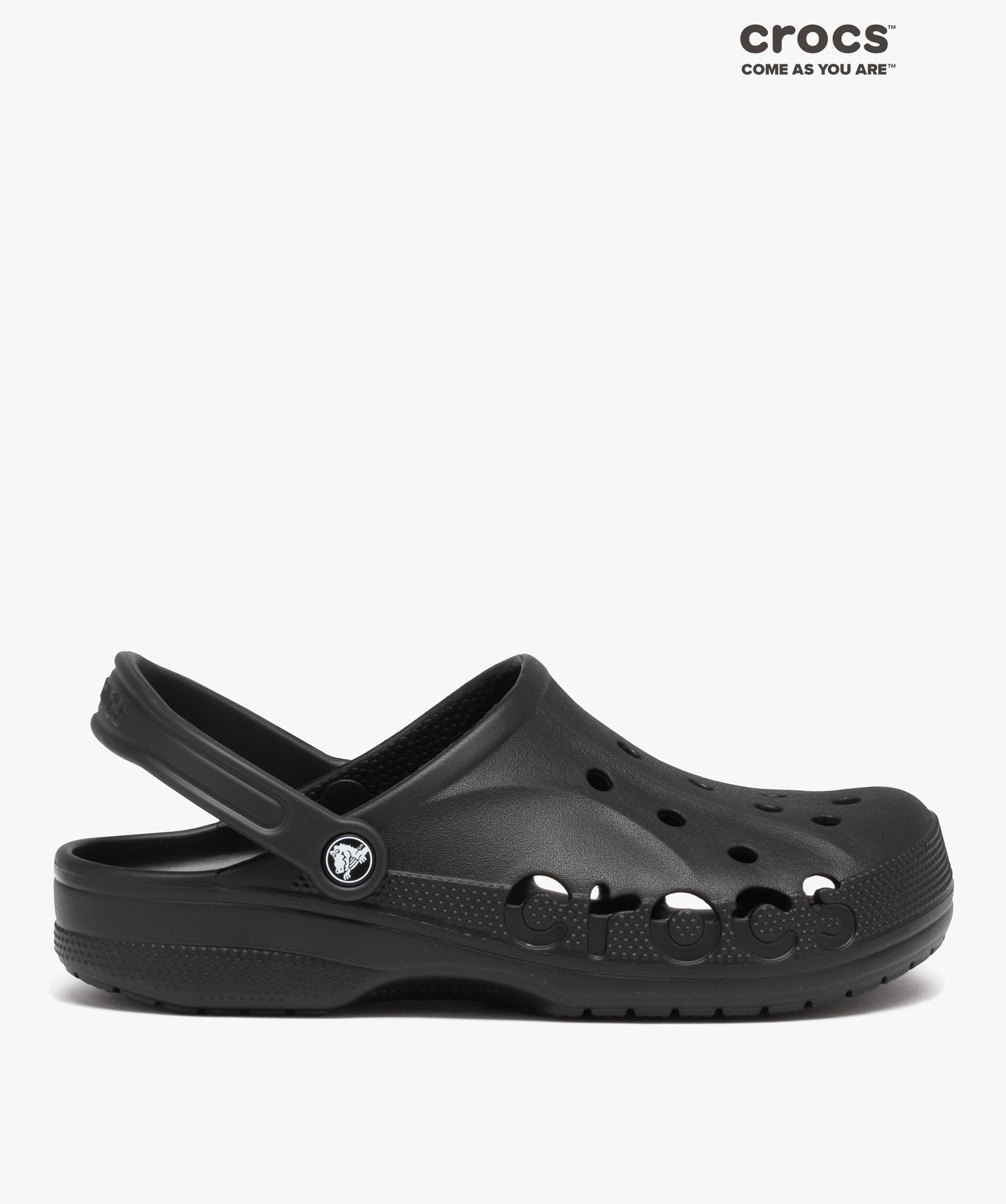 Sabots souples femme unis dessus perforé - Crocs noir | GEMO