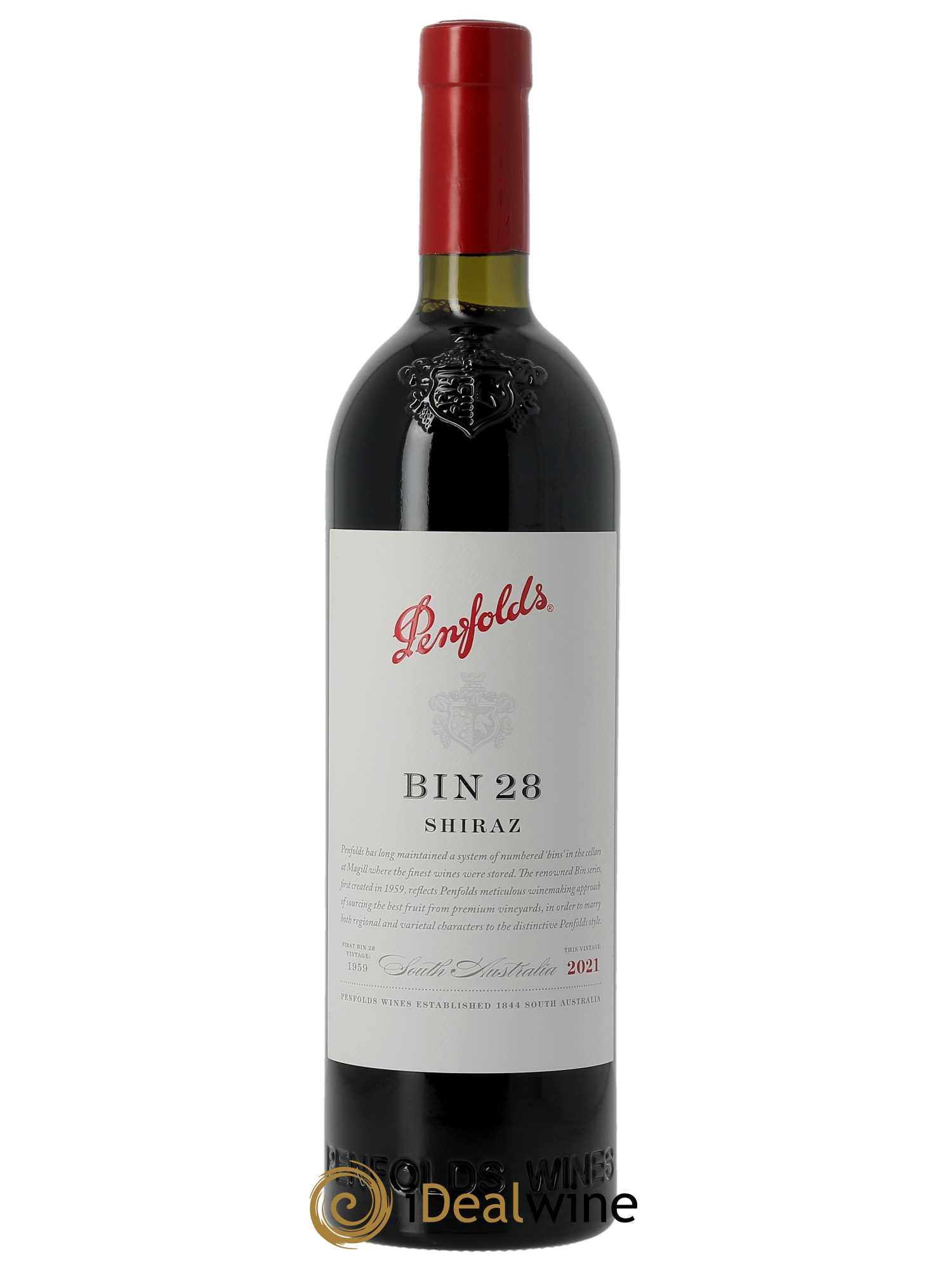 South Australia Penfolds Wines Bin 28 Shiraz  2021 - Lot de 1 Bouteille