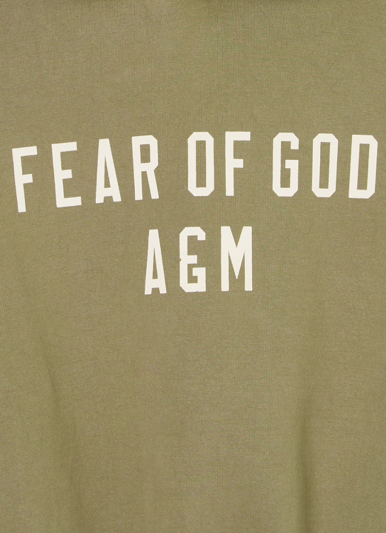 Fear of God Essentials Ylisuuri huppari printillä