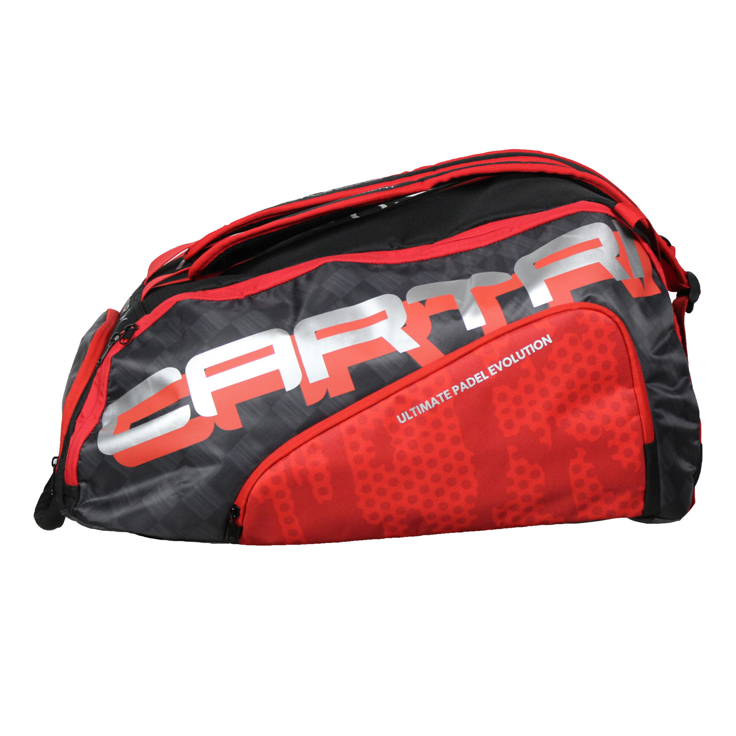 Blaidd Padelschlägertasche - Rot, Schwarz