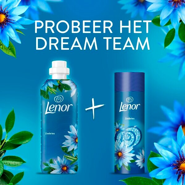 Lenor Sea Breeze Fabric Softener 1150ml, 55 washes