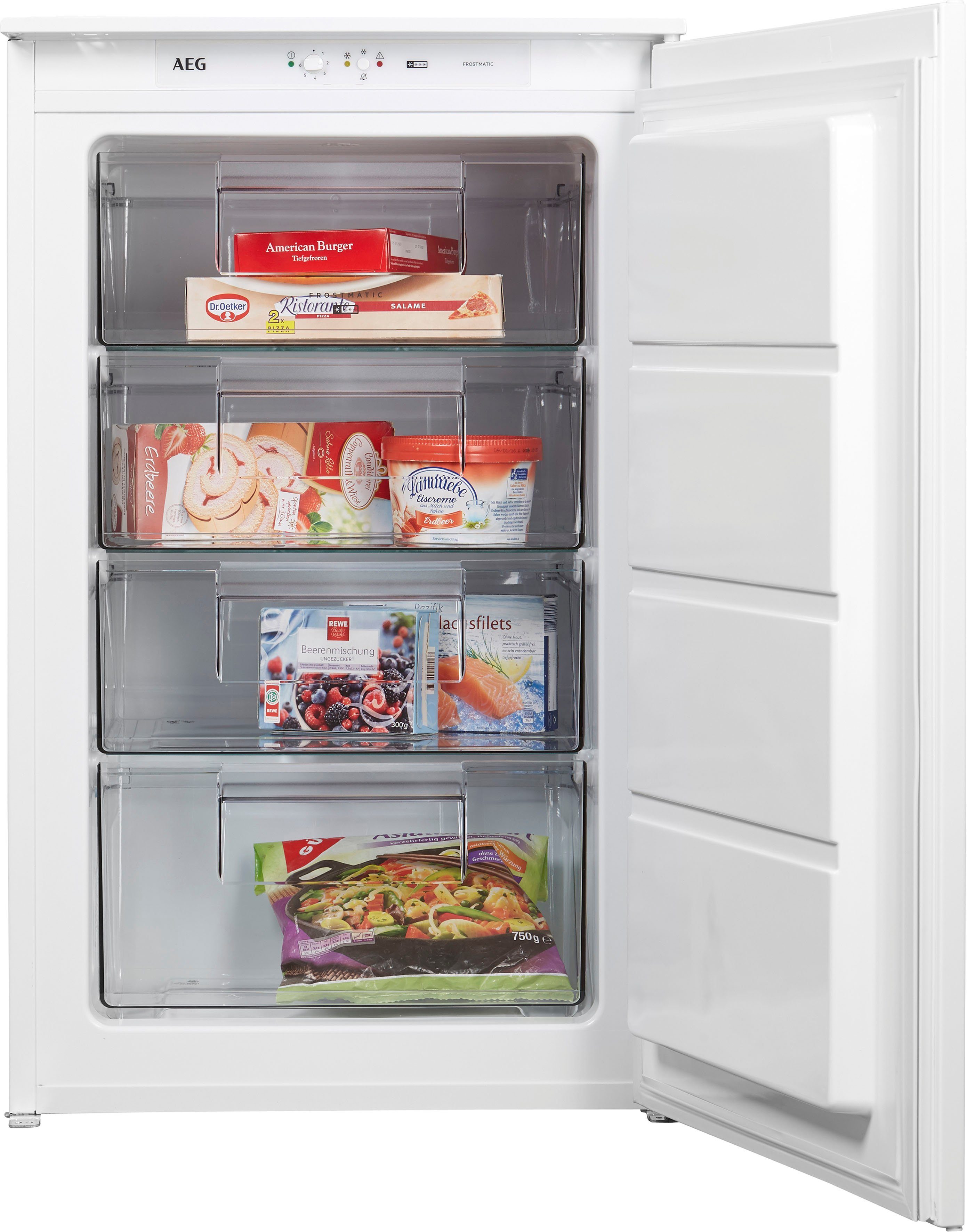 AEG Einbaugefrierschrank ABB688E1LS, 87,3 cm hoch, 56 cm breit