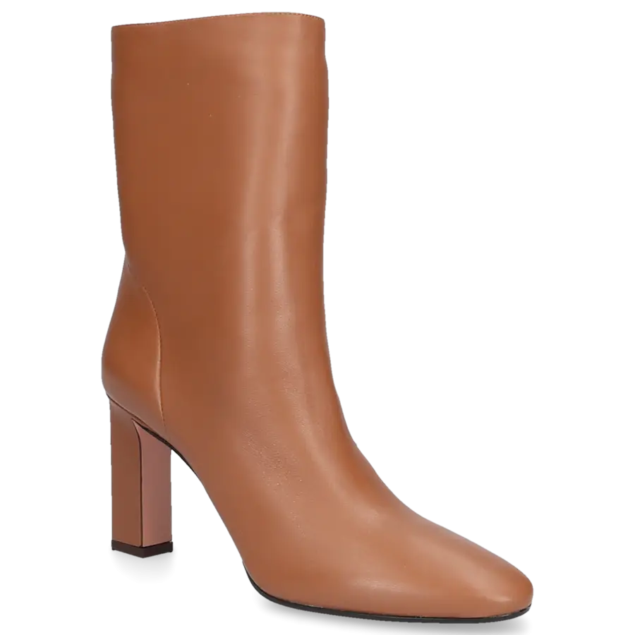 Aquazzura - Klassische Stiefeletten MANZONI 85 Nappaleder - braun