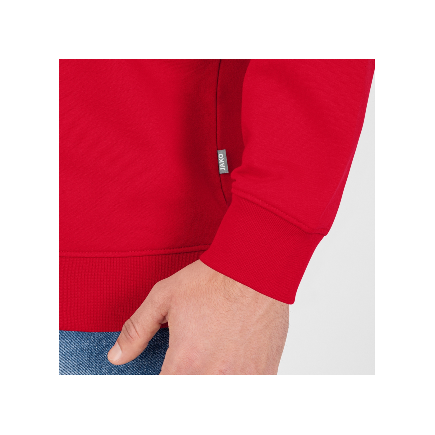 JAKO Doubletex Sweatshirt Rot F100