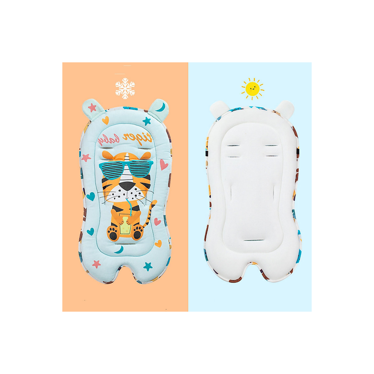 Baumwollkissen kinderwagen kissen Esszimmerstuhl Baumwollkissen Kinderwagen Sitz kissen