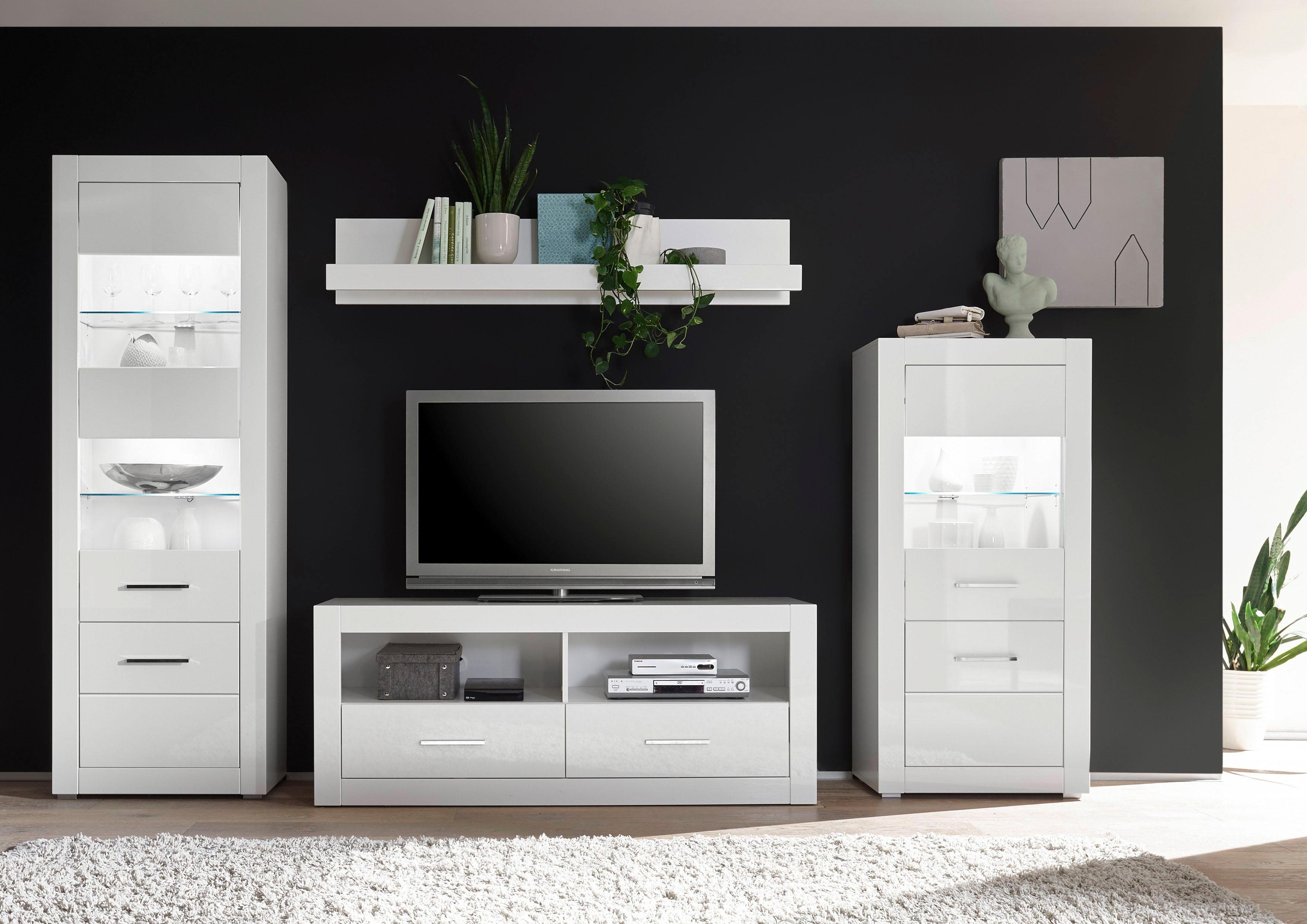 INOSIGN Wohnwand BIANCO, (Set, 4-St)