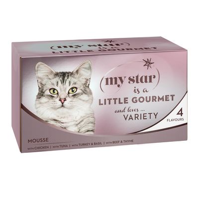 4 x 85 g My Star Mousse Gourmet Probiermix