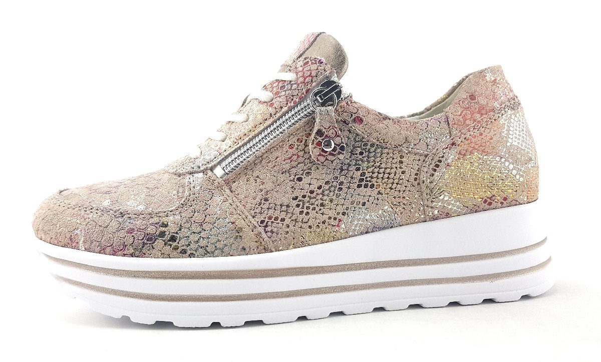 Waldläufer Lana 758008-214/264 Mehrfarbig 214264 Rose Multi