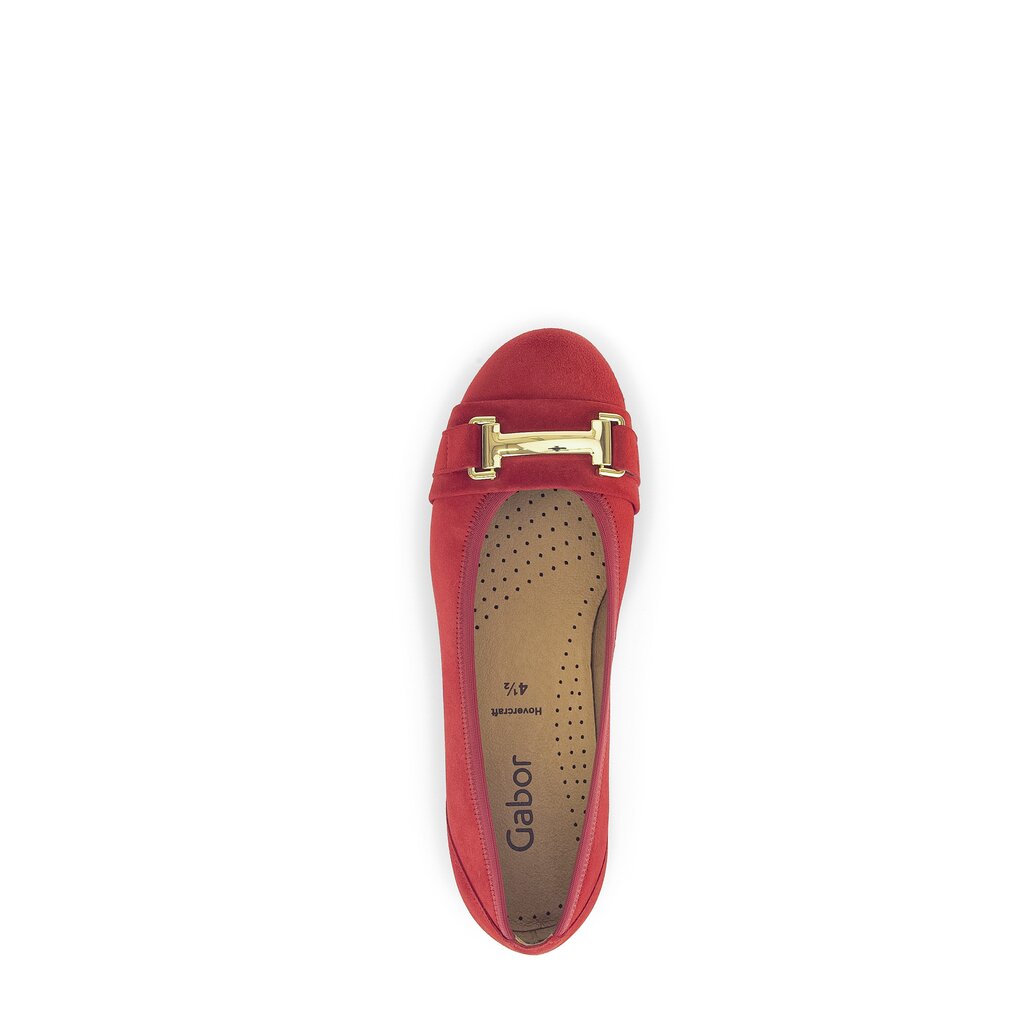 Gabor fashion Sportliche Ballerina rot