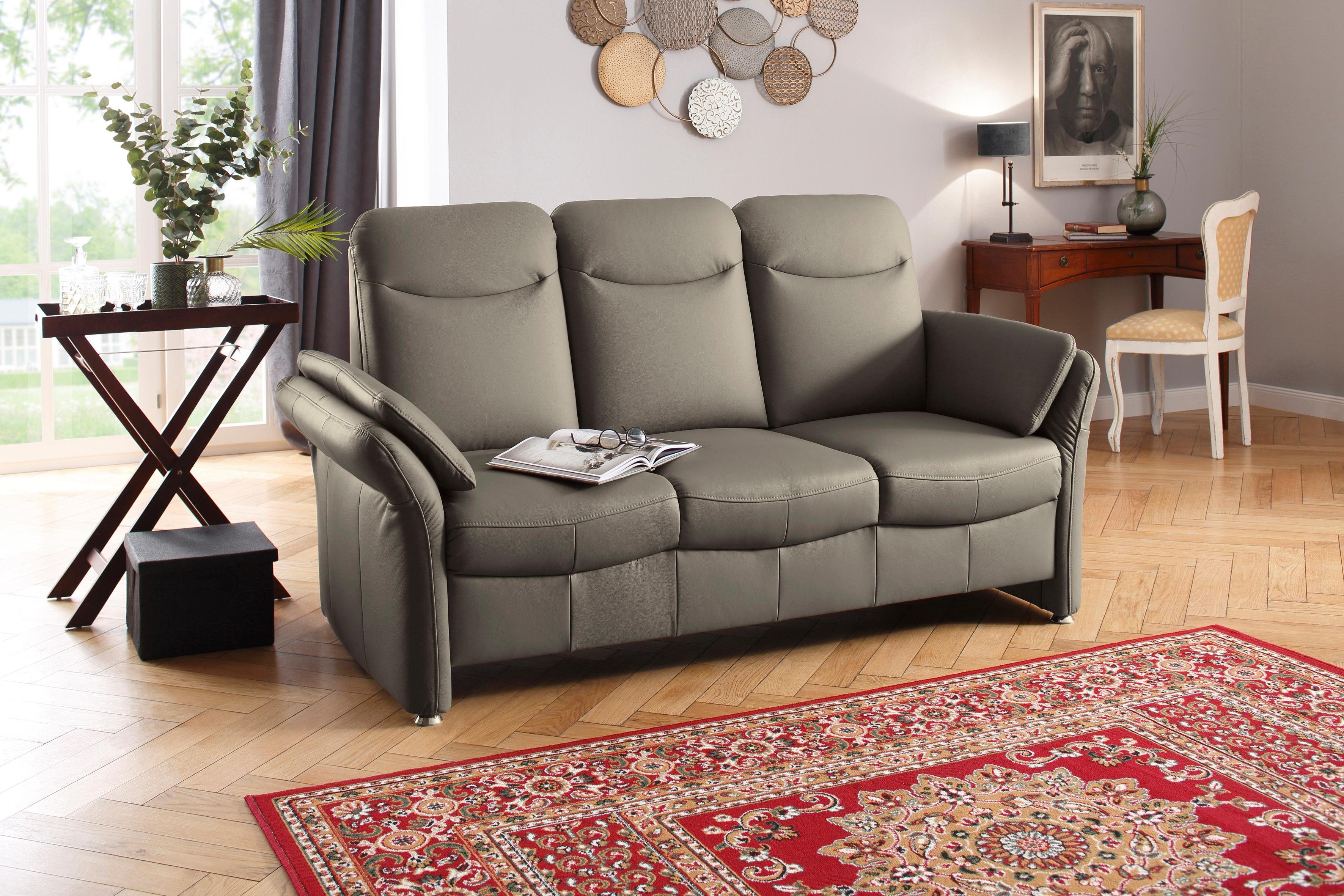 Home affaire 3-Sitzer Tahoma, mit Armteilverstellung, Federkern