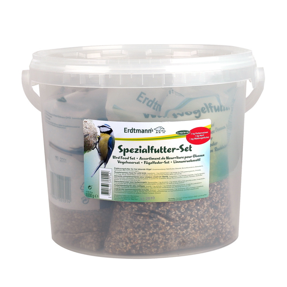 Erdtmann's Wildvogelfutter Erdtmann's Erdtmanns Spezialfutter-Set im Plastikeimer