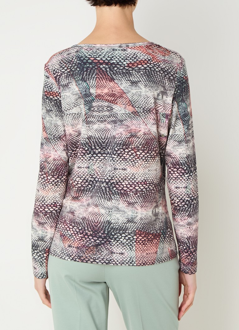 Camicia a maniche lunghe Gerry Weber con stampa pitonata