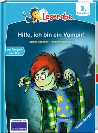 Leserabe - 2. Lesestufe: Hilfe, ich bin ein Vampir!
