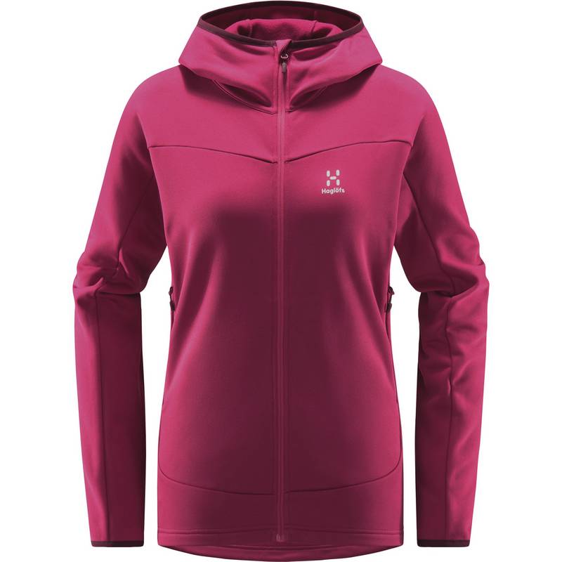 Haglöfs Frost Mid HoodHood Fleecejacke Damen
