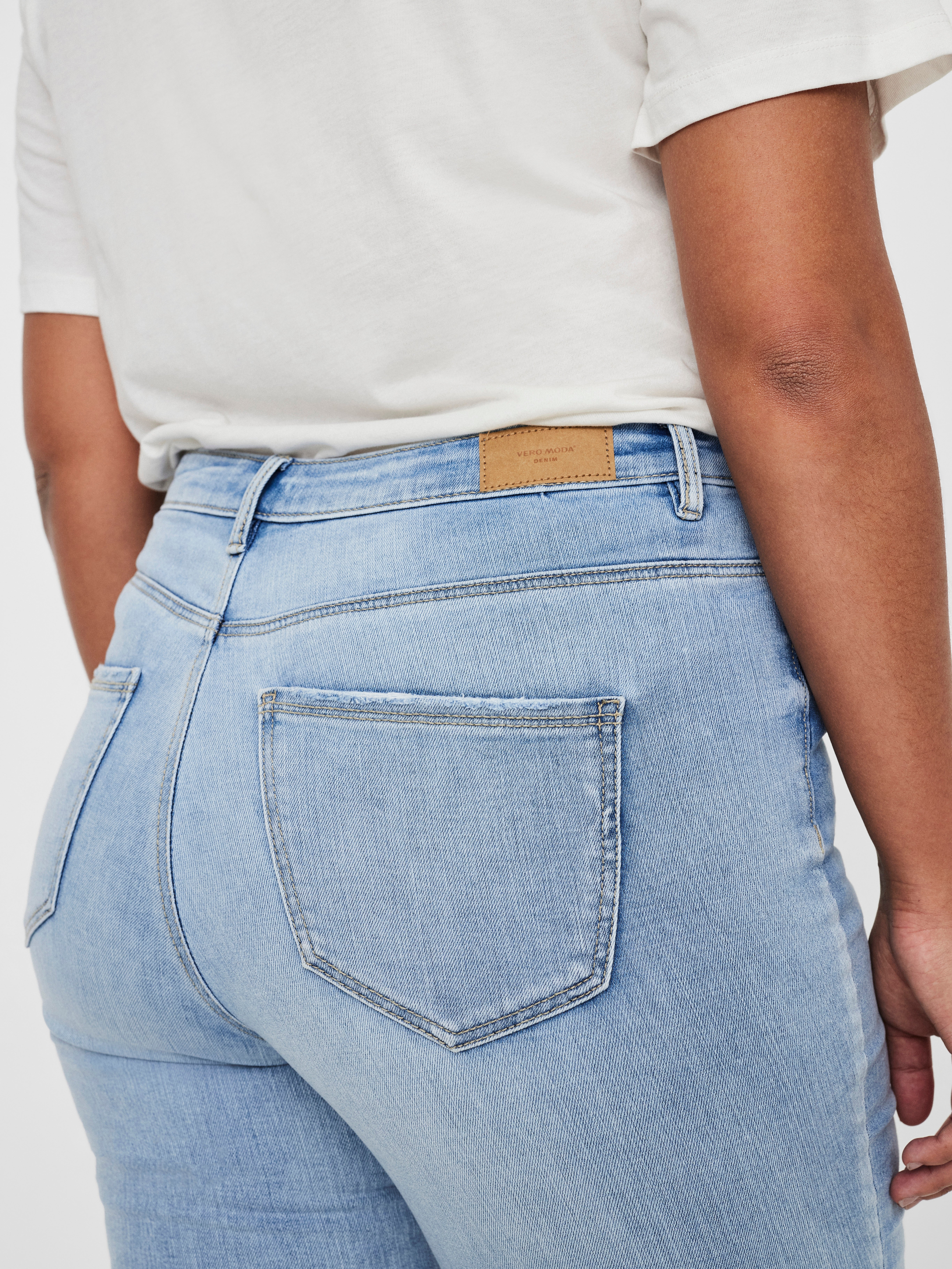 VMPHIA Hohe Taille Slim Fit Jeans