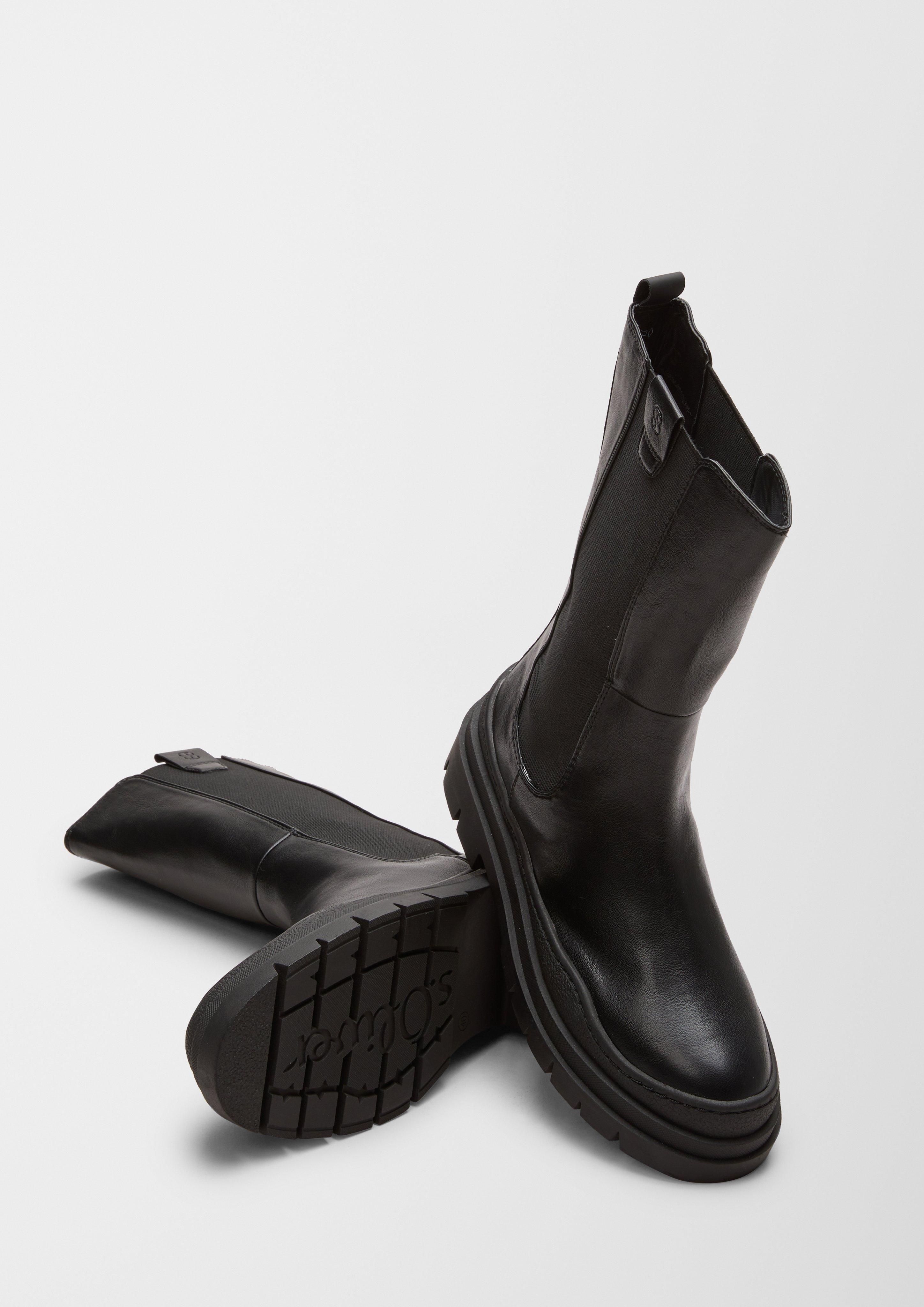 Stiefel in Leder-Optik  6006612-001