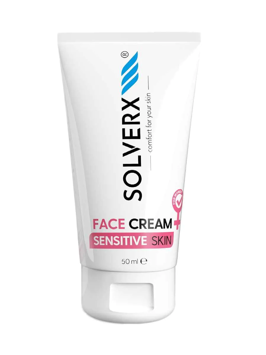 Solverx krema za osjetljivu kožu lica 50ml
