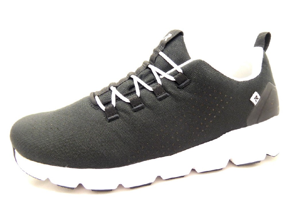 RIEKER Freizeit Schnürer schwarz FSK Damen Halbschuhe