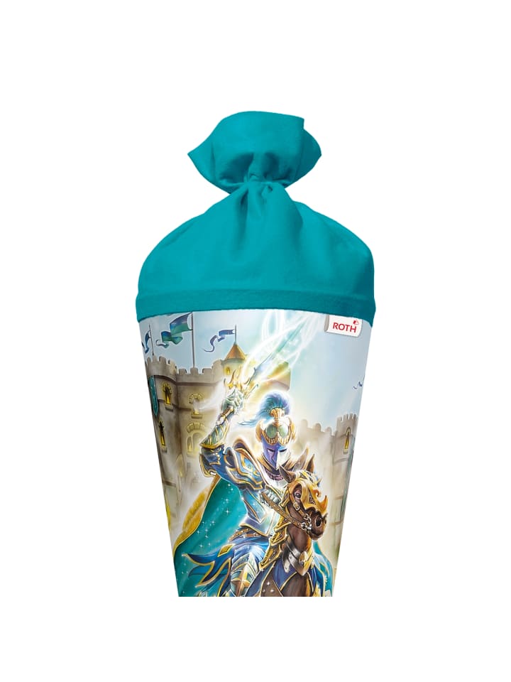 ROTH Schultüte groß Ritter 70 cm in Grün günstig kaufen onesize