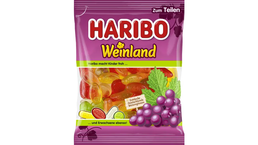 Haribo Weingummi Weinland 175 g