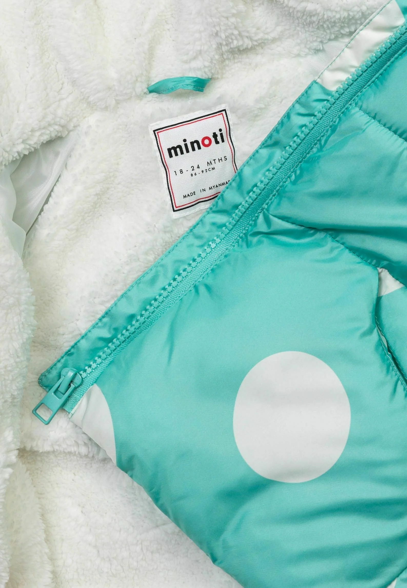 MINOTI SPOTTY PUFFER - Chaqueta de invierno