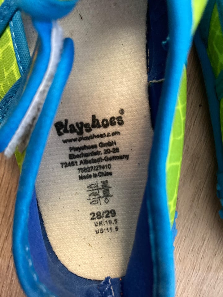 Playshoes Badeschuhe in Grün günstig kaufen 28/29