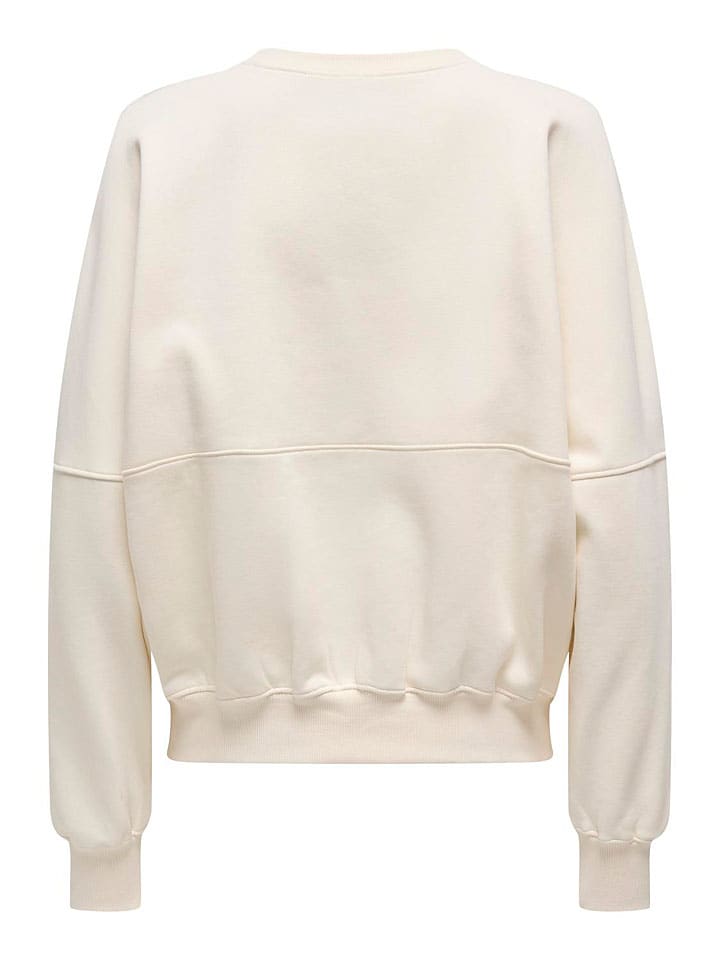 ONLY Sweatjacke in Beige günstig kaufen