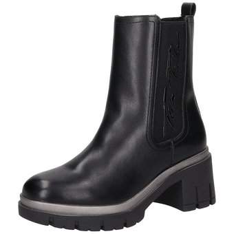 Tom Tailor Chelsea Stiefelette in schwarz