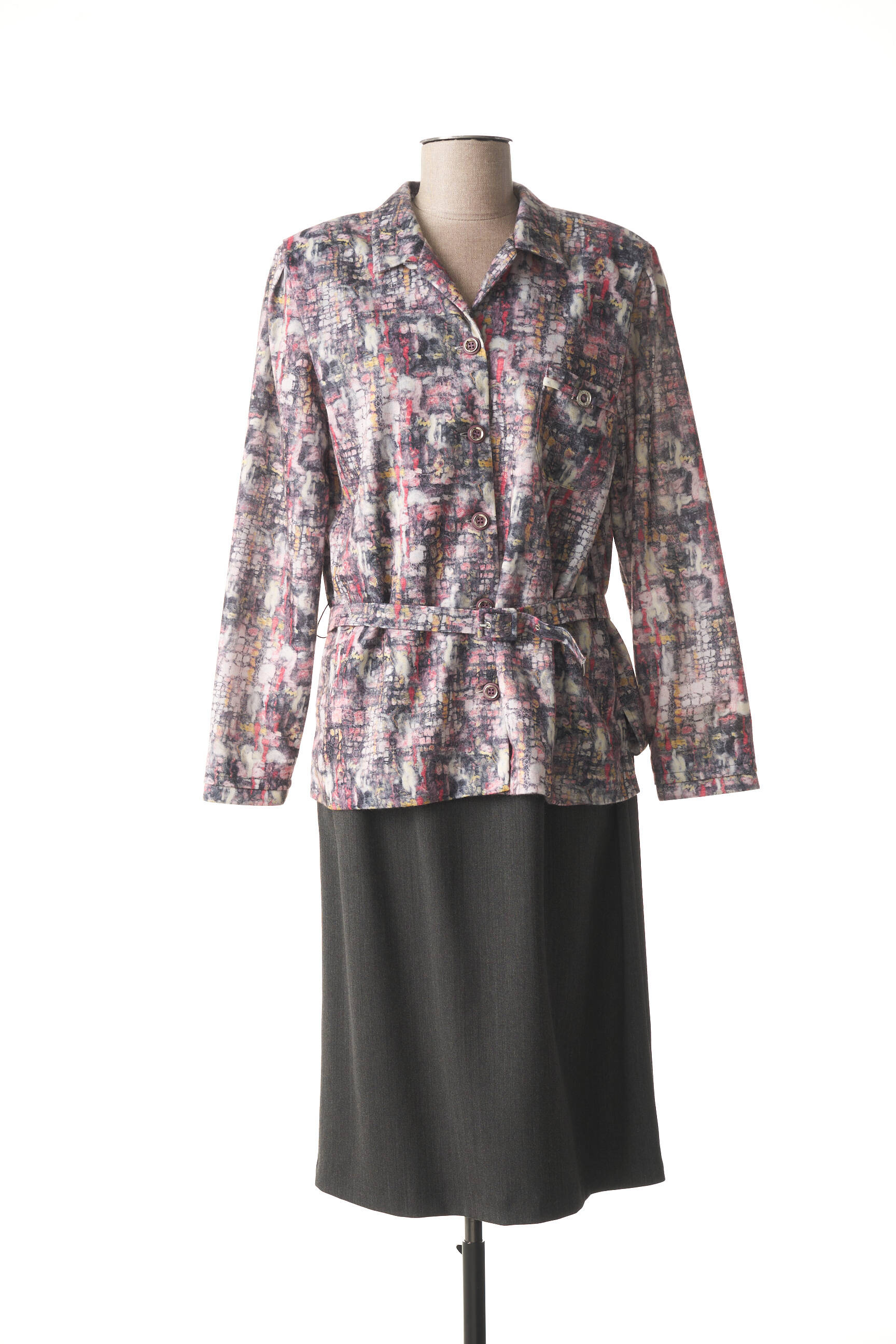 Guy Dubouis Ensembles Robe Femme couleur gris