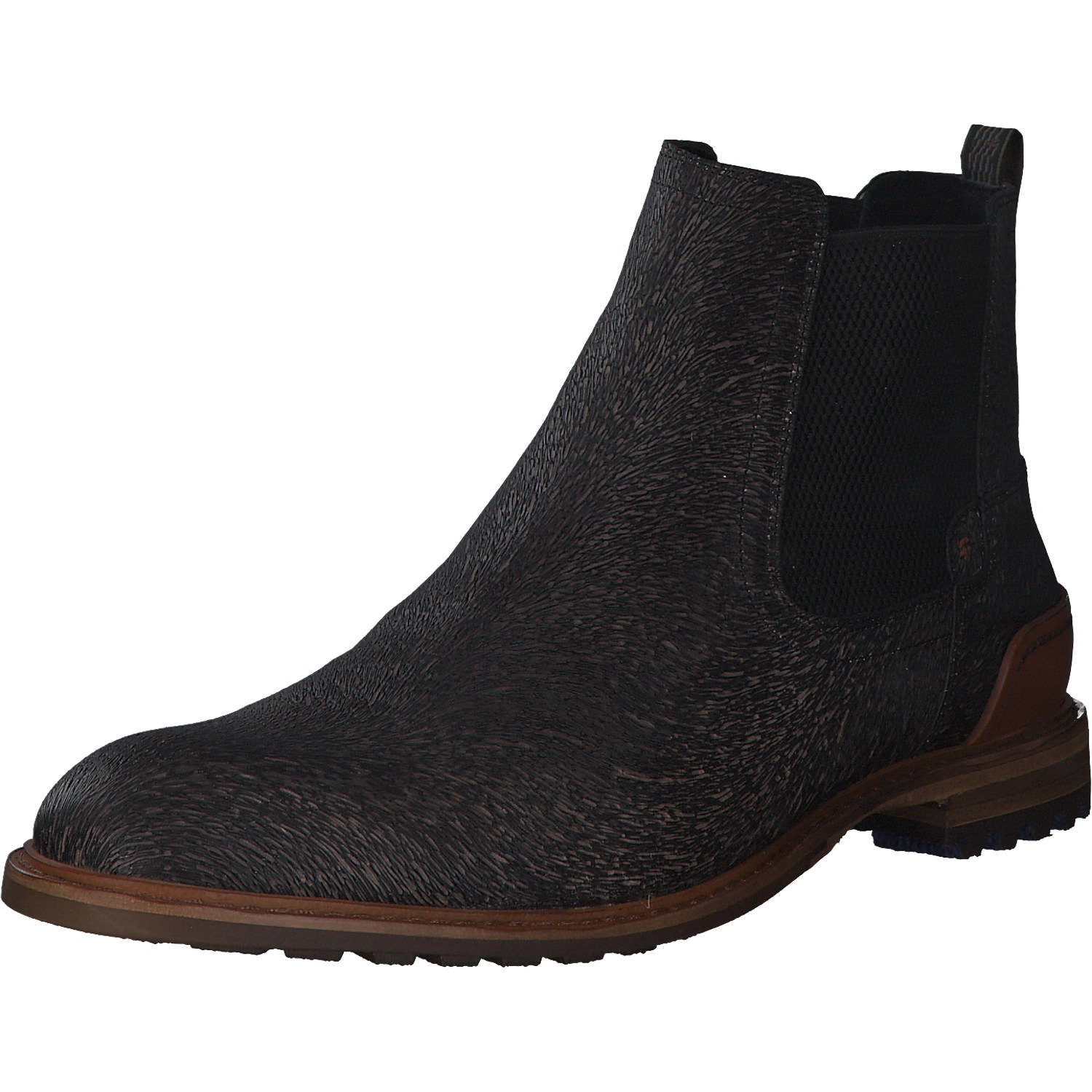 Floris van Bommel 60002, Chelsea Boots, Herren, braun