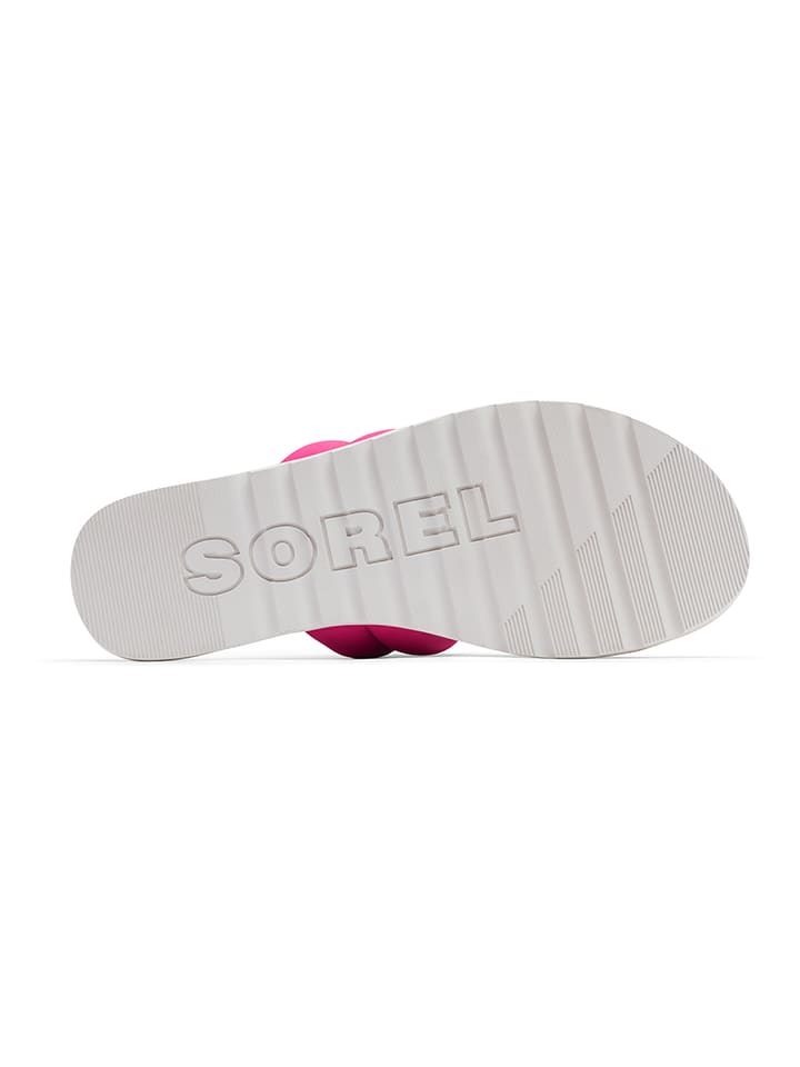 Sorel Leder-Pantoletten 