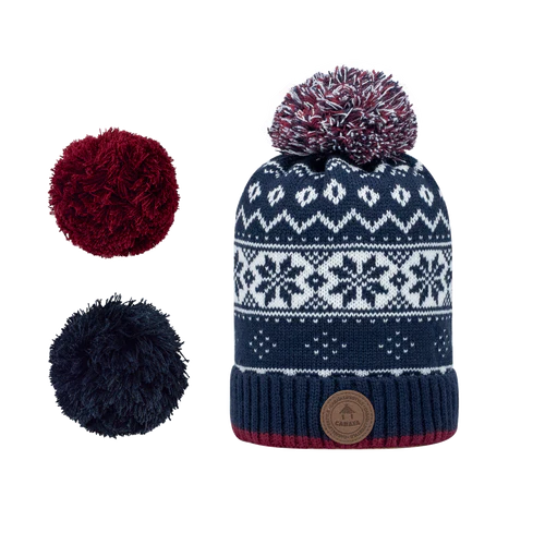Bloody Mary Navy Beanie - Blue Fleece