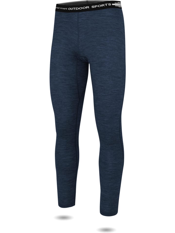 Normani Outdoor Sports Herren Merino Unterwäsche-Set Melbourne/Sydney in Navy günstig kaufen