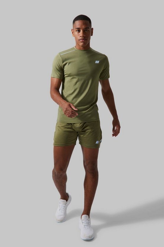 Active Performance Shorts mit Paspel-Detail