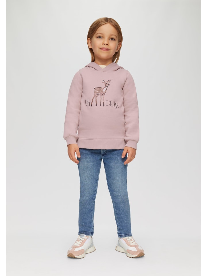 s.Oliver Sweatshirt langarm in Pink günstig kaufen