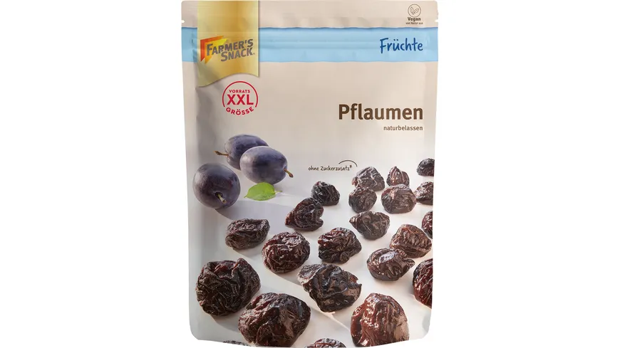 FARMER'S SNACK Pflaumen naturbelassen 500 g