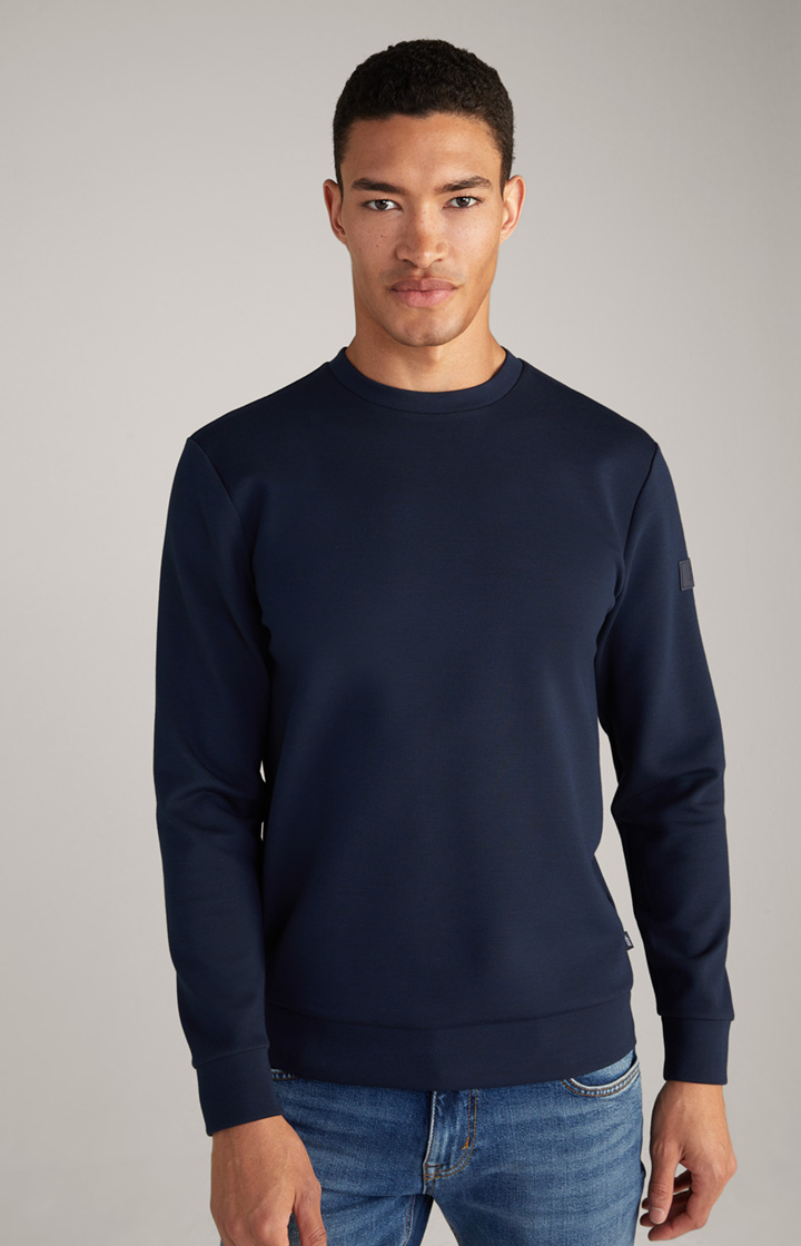 Sweatshirt Steve in Dunkelblau