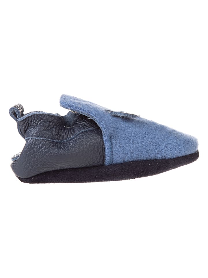 kitz-pichler Krabbelschuhe in Blau günstig kaufen