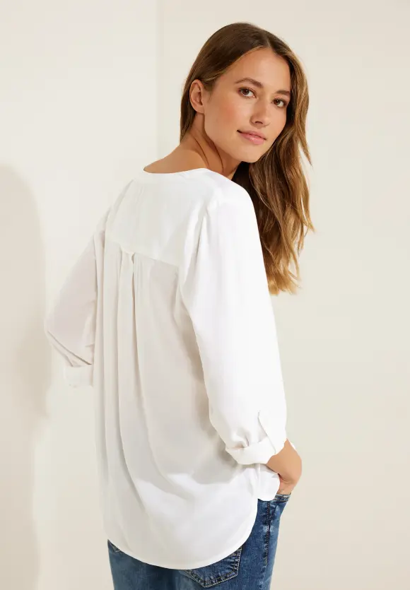 CECIL Bluse in Unifarbe