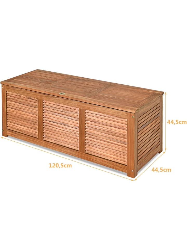 COSTWAY Gartenbox 120x45x45cm in Hellbraun günstig kaufen onesize