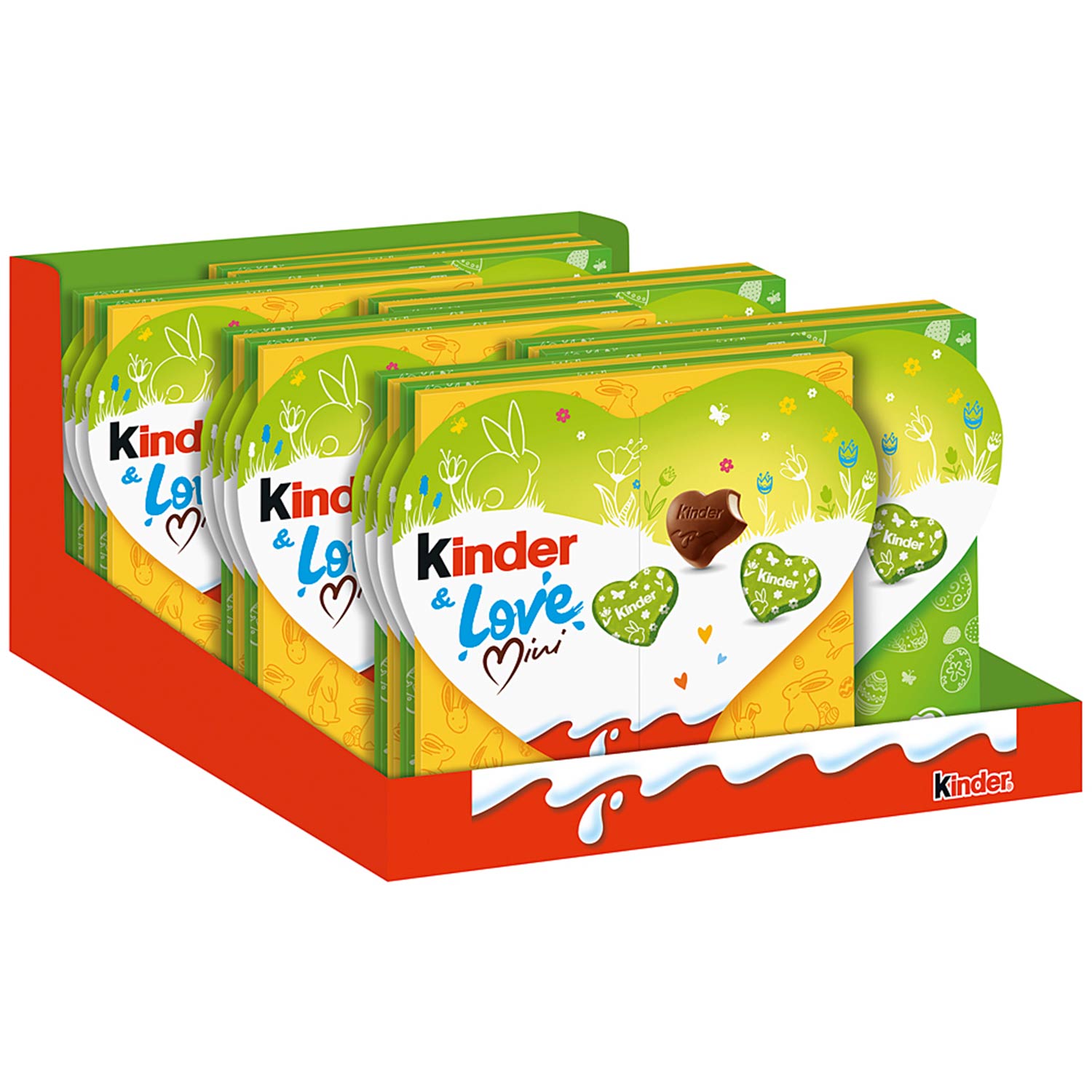 kinder & Love Mini Herzen Ostern 107g
