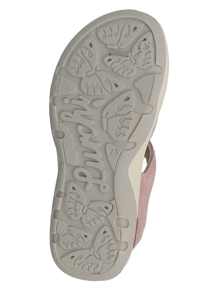 Lurchi Leder-Sandalen in Rosa günstig kaufen